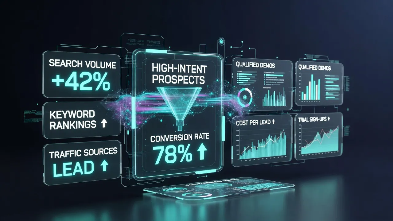 Drive Qualified Demo & Trial Acquisition