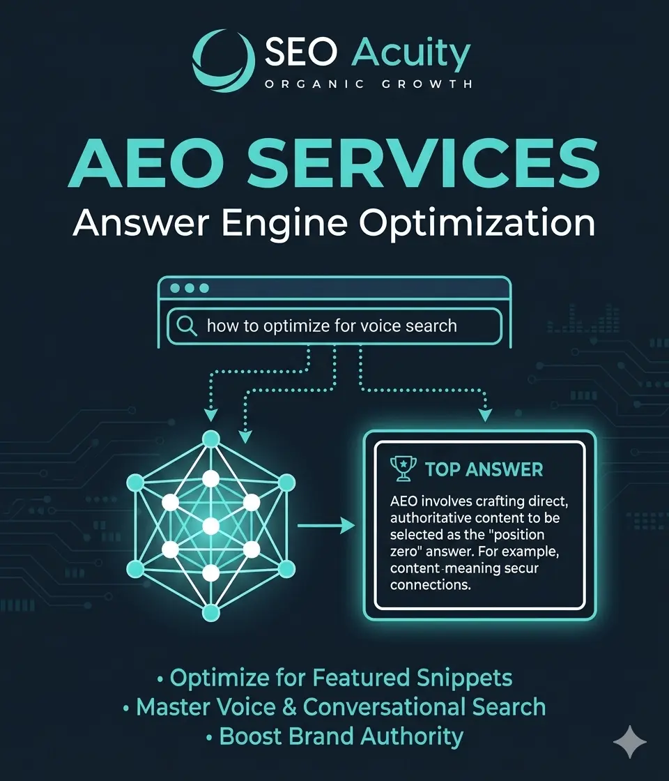خدمات AEO — Answer Engine Optimization