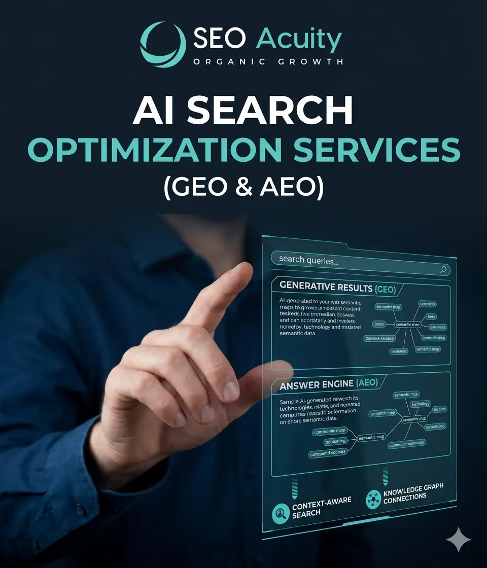 خدمات AI Search Optimization (GEO & AEO)