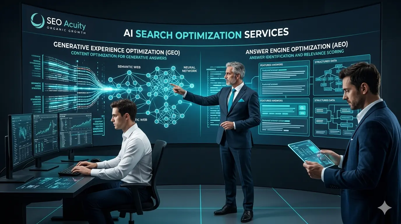 AI Search Optimization Services (GEO & AEO)