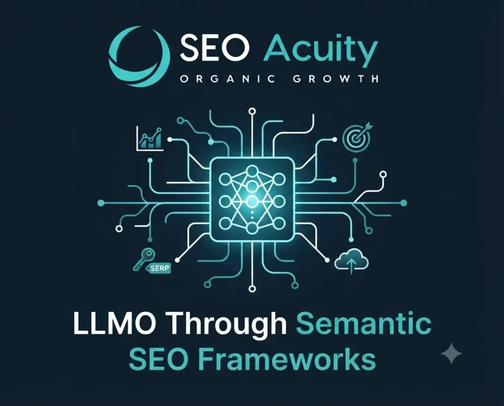 Large Language Model Optimization (LLMO) Through Semantic SEO Frameworks 1 Large Language Model Optimization (LLMO) Through Semantic SEO Frameworks