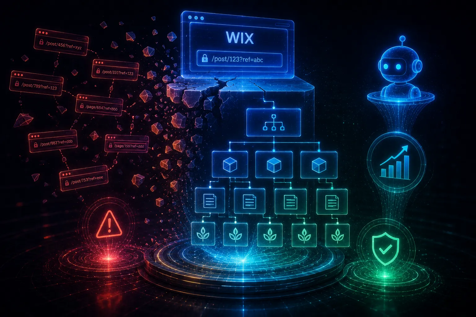Rigid URL Structures Collapsing Topical Hierarchy
