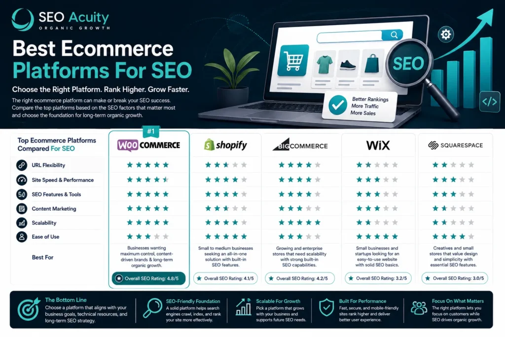 Best Ecommerce Platforms For SEO 1 Best Ecommerce Platforms For SEO