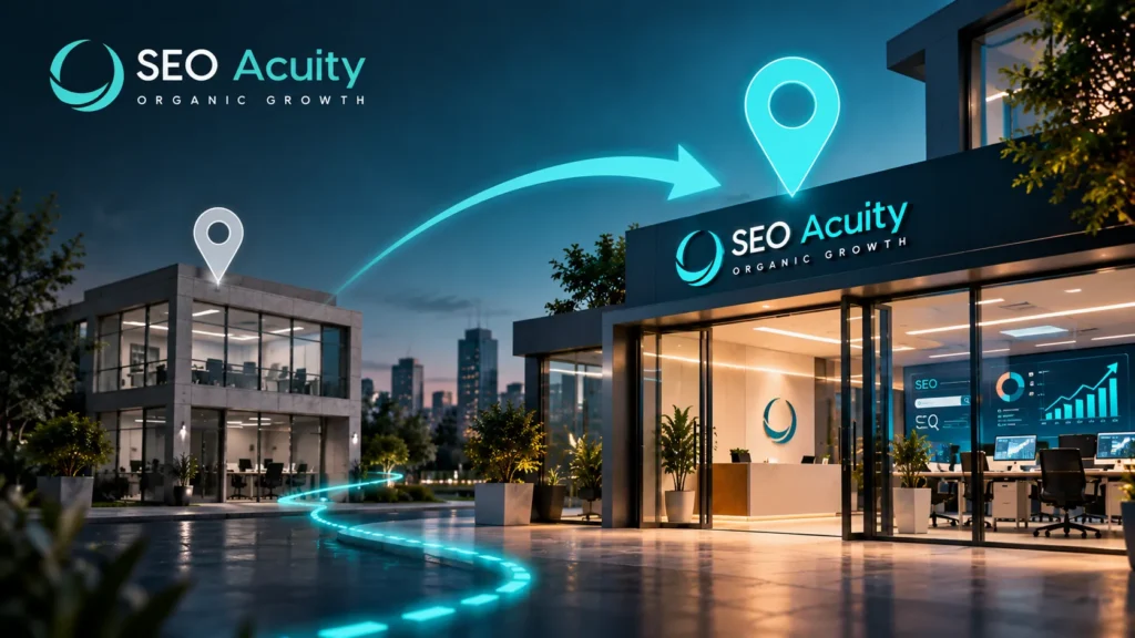 SEO Acuity Announces New Company Address 1 SEO Acuity Announces New Company Address